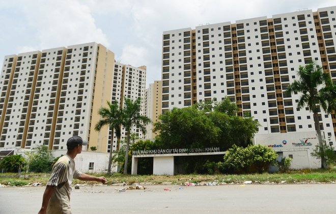 Hình ảnh thực tế khu dân cư tái định cư Bình Khánh tại Thủ Thiêm