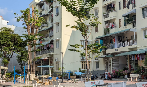 Ảnh thực tế chung cư K300 tại phường Bảy Hiền, Thành phố Hồ Chí Minh