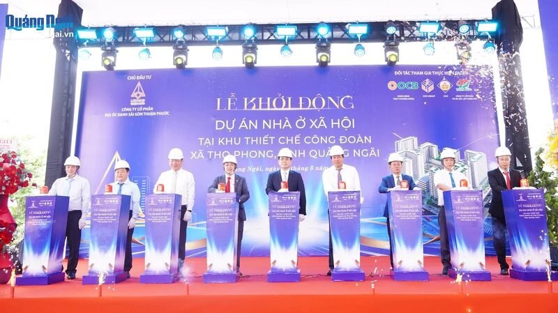 Nhà ở xã hội thuộc Khu thiết chế Công đoàn Quảng Ngãi – hình ảnh tham khảo
